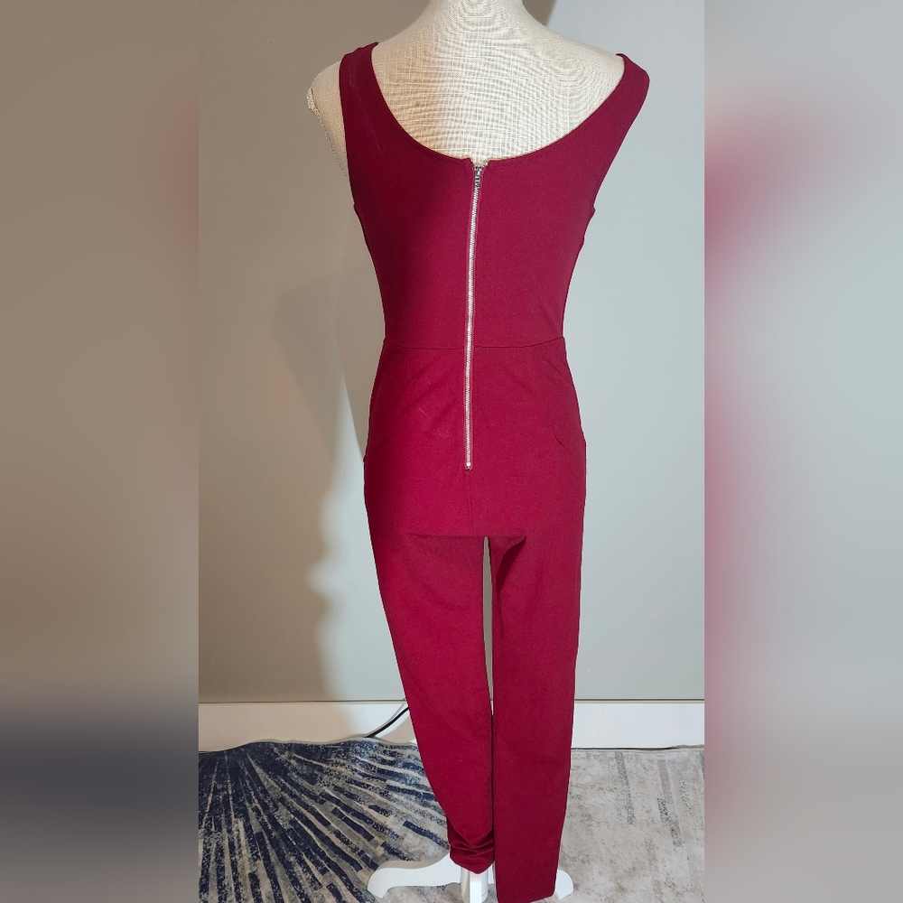 Maroon jumpsuit - Picture 4 of 4